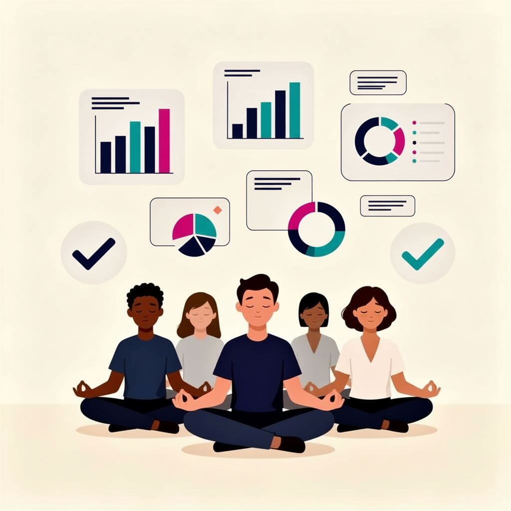 A calm, organized team aligned around shared goals